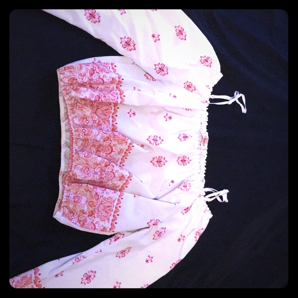 Mid crop shirt